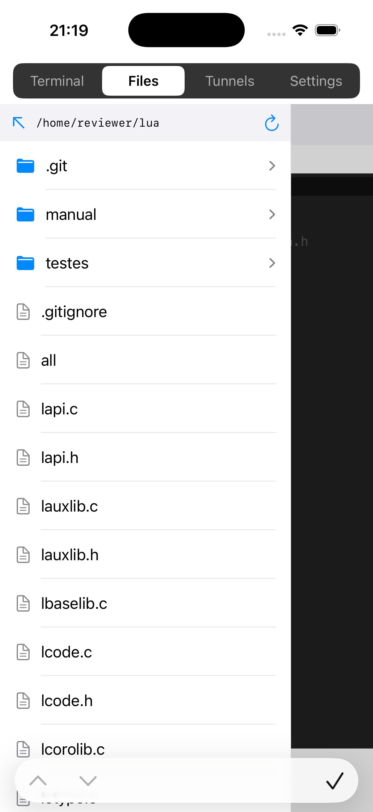 Ubicode visual SFTP file browser